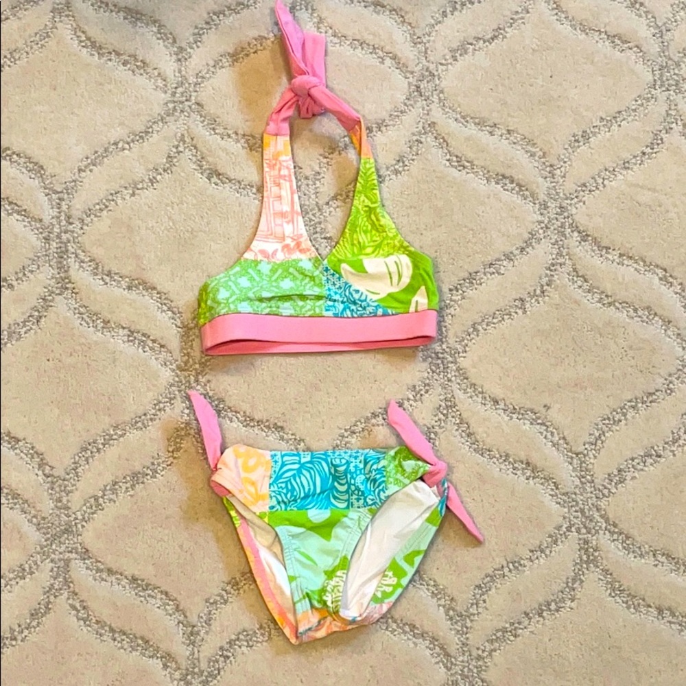 EUC Lilly Pulitzer girls bikini